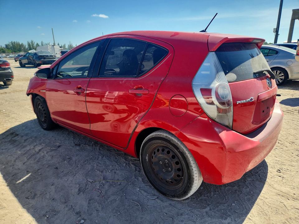 Продаж на аукціоні авто 2012 Toyota Prius C, vin: JTDKDTB33C1025849, номер лоту: 52466716