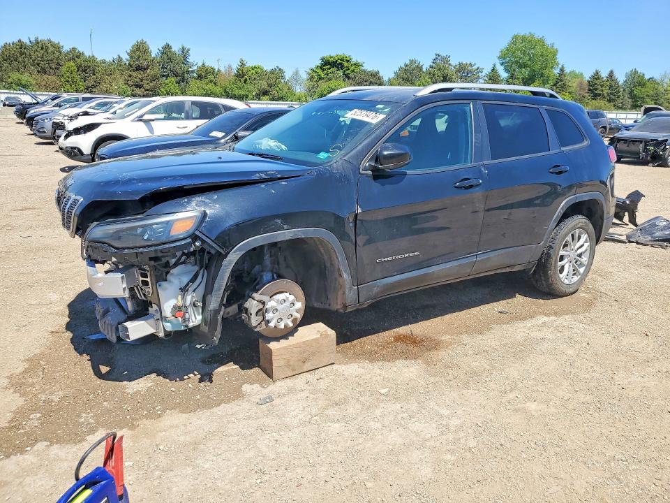 52579476 :رقم المزاد ، 1C4PJLCBXMD195775 vin ، 2021 Jeep Cherokee مزاد بيع