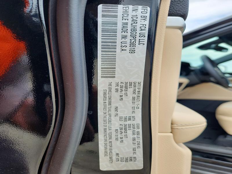 2023 Jeep Grand Cherokee მანქანა იყიდება აუქციონზე, vin: 1C4RJHBG0PC565189, აუქციონის ნომერი: 52542776