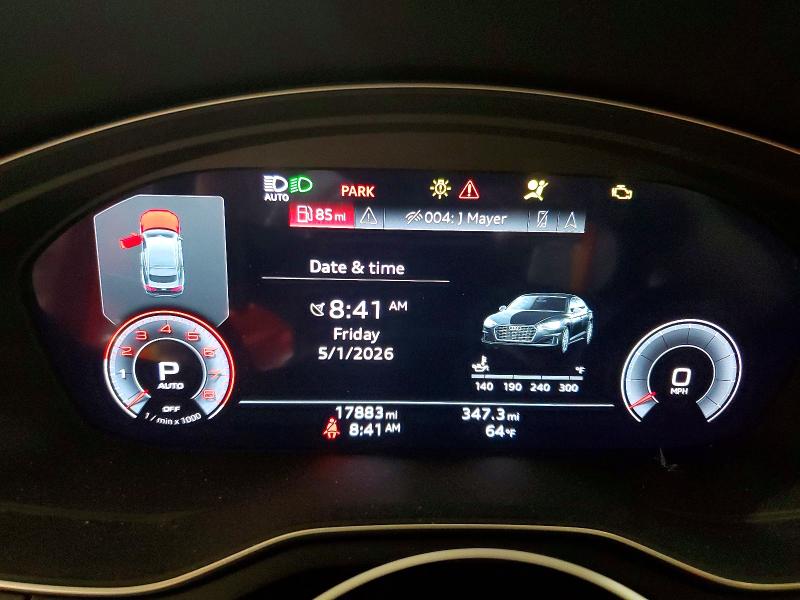 Продаж на аукціоні авто 2021 Audi A5, vin: WAUFACF55MA012928, номер лоту: 52073096
