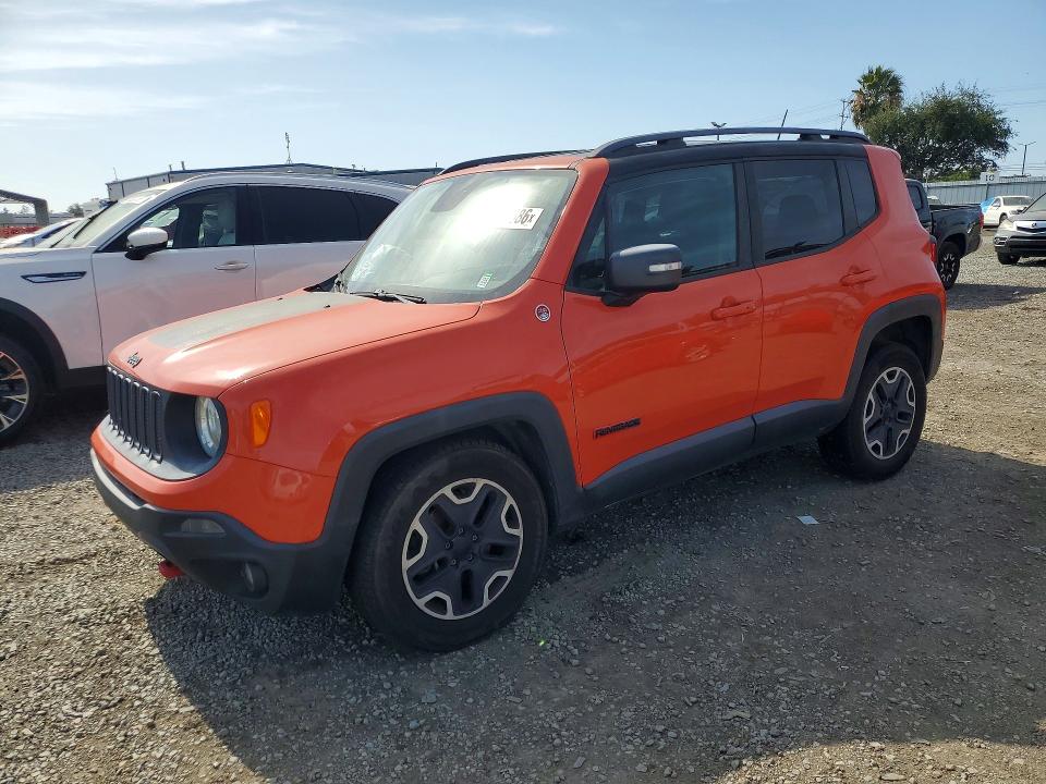 Продажа на аукционе авто 2015 Jeep Renegade, vin: ZACCJBCT8FPB91407, номер лота: 54300586