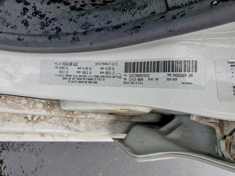 Aukcja sprzedaży 2016 Chrysler 200, vin: 1C3CCCAB3GN159151, numer aukcji: 54922386