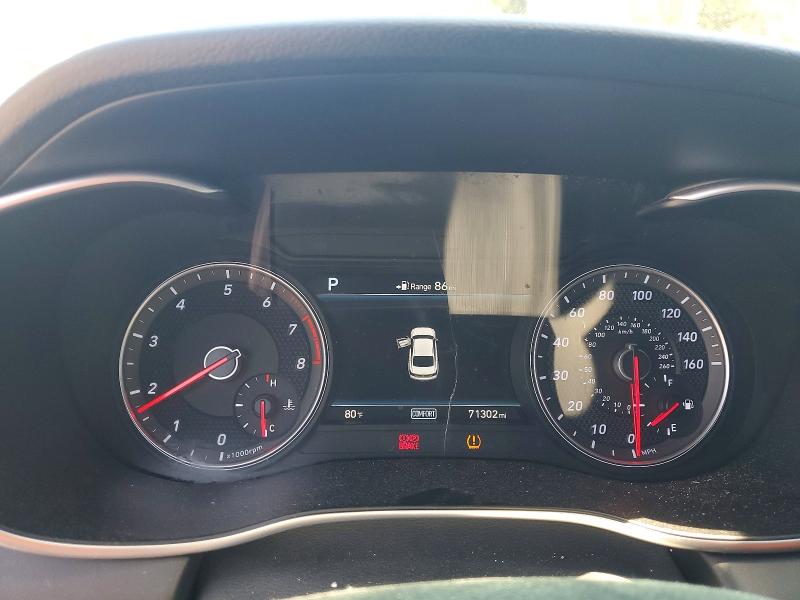 2019 Genesis G70 მანქანა იყიდება აუქციონზე, vin: KMTG34LA4KU021352, აუქციონის ნომერი: 52352216