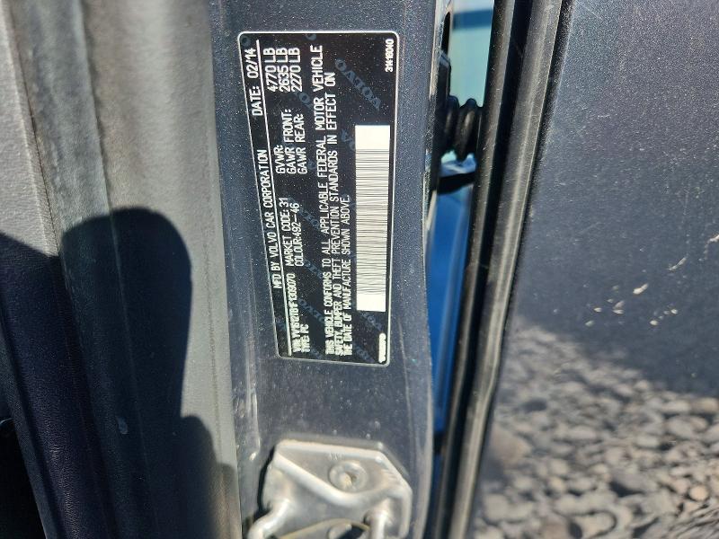 54706856 :رقم المزاد ، YV1612TB1F1309070 vin ، 2015 Volvo S60 مزاد بيع