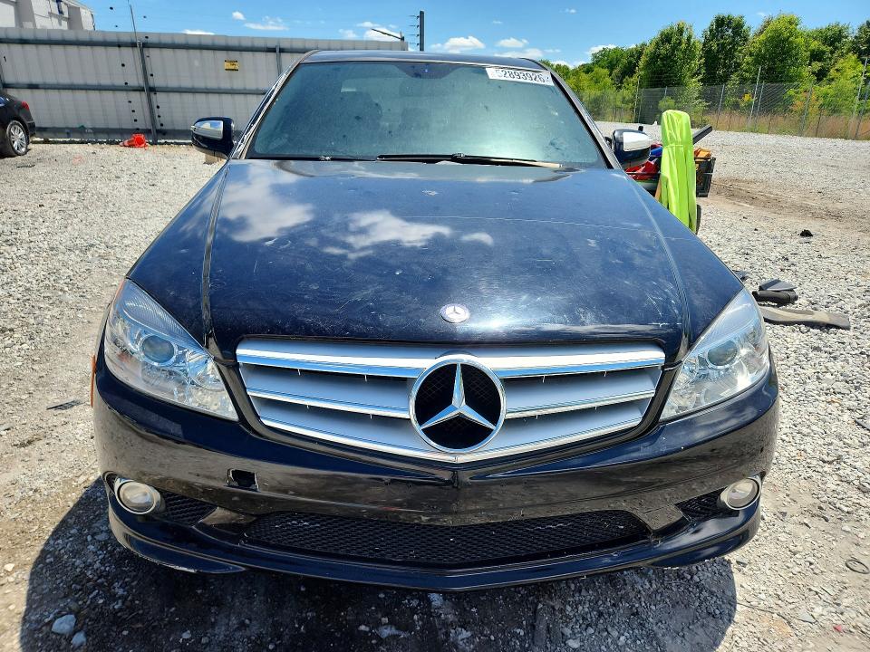 2009 Mercedes-benz C მანქანა იყიდება აუქციონზე, vin: WDDGF54X99R050413, აუქციონის ნომერი: 52893926