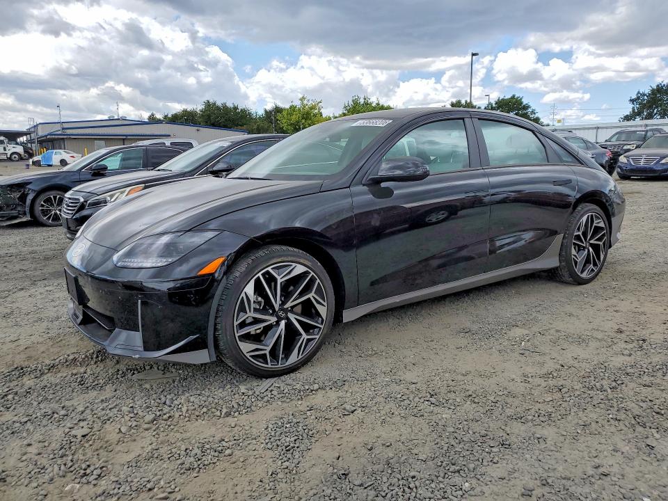 2023 Hyundai Ioniq 6 მანქანა იყიდება აუქციონზე, vin: KMHM34AC8PA019632, აუქციონის ნომერი: 53668206