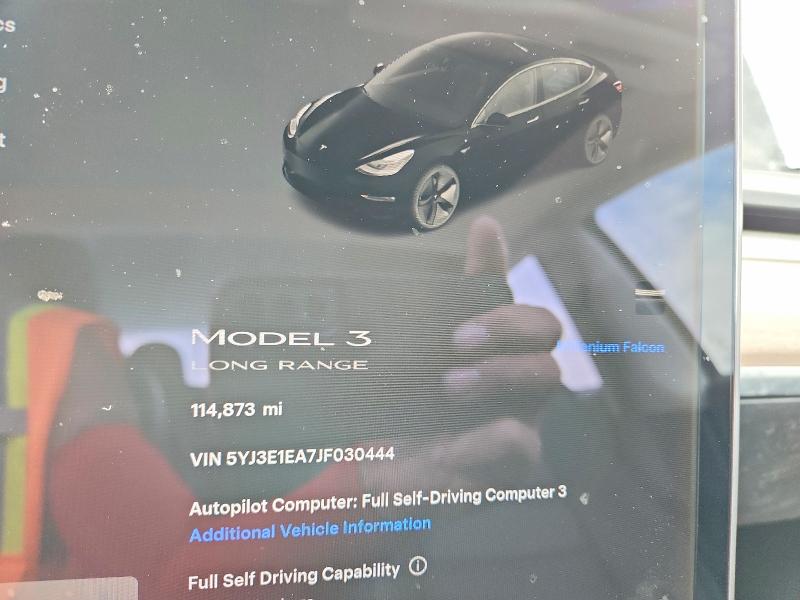 Aukcja sprzedaży 2018 Tesla Model 3, vin: 5YJ3E1EA7JF030444, numer aukcji: 52929316