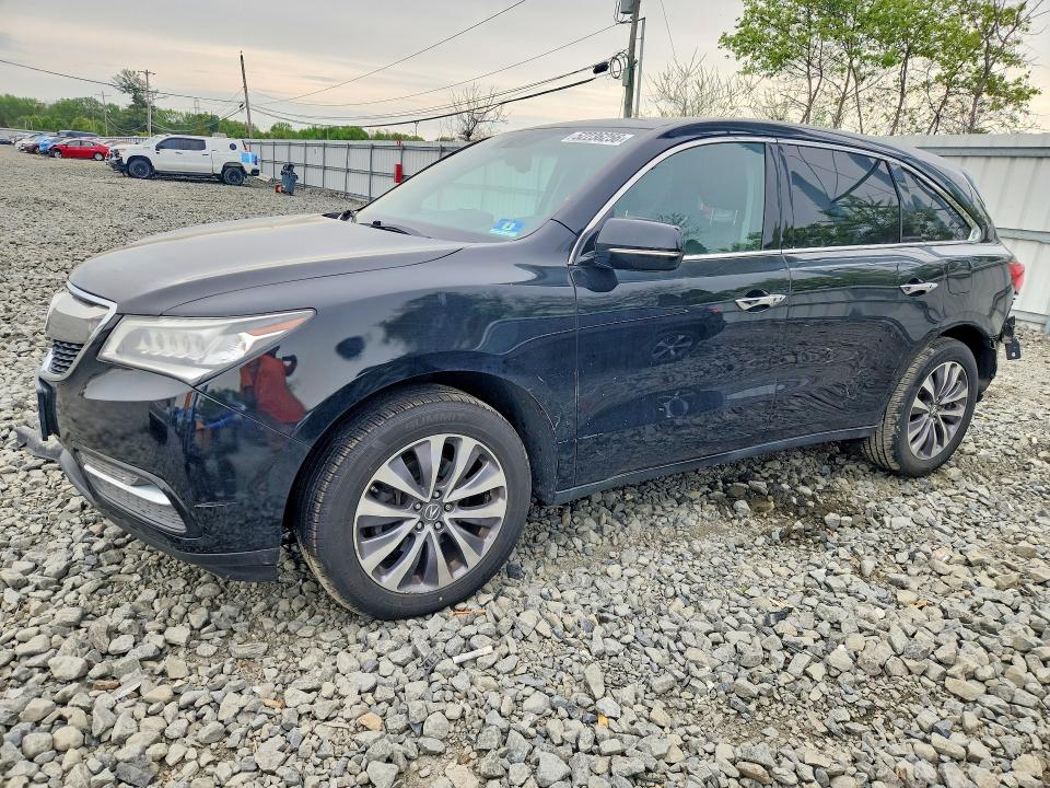 52236256 :رقم المزاد ، 5FRYD3H62EB012417 vin ، 2014 Acura Mdx مزاد بيع