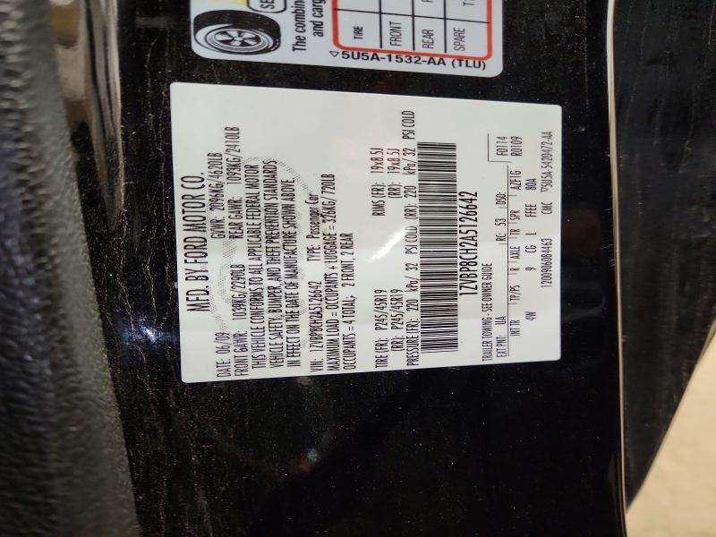 2010 Ford Mustang მანქანა იყიდება აუქციონზე, vin: 1ZVBP8CH2A5126642, აუქციონის ნომერი: 52825266