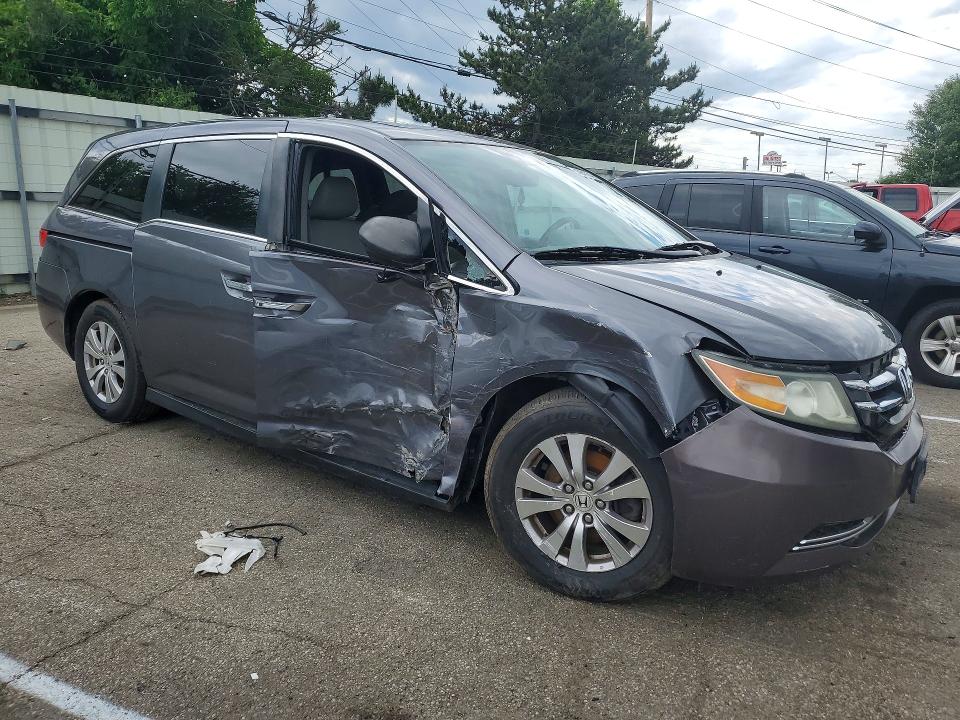 Продаж на аукціоні авто 2015 Honda Odyssey, vin: 5FNRL5H62FB050235, номер лоту: 49843346