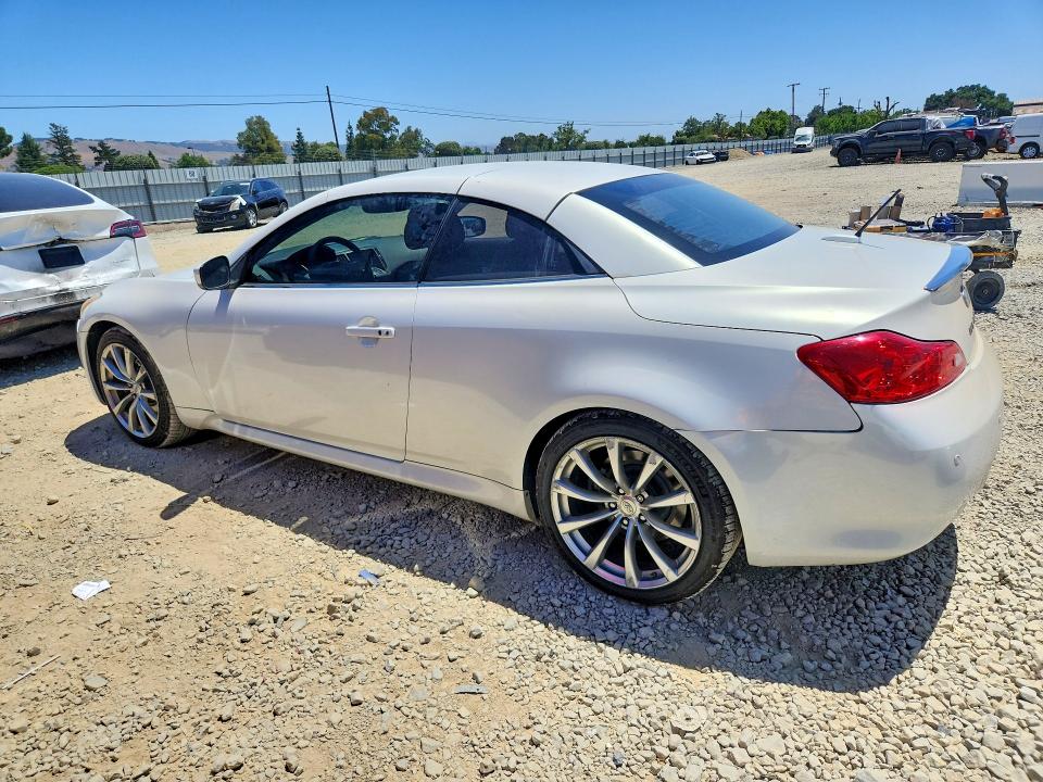 53804856 :رقم المزاد ، JN1CV6FE3AM352975 vin ، 2010 Infiniti G37 Convertible مزاد بيع