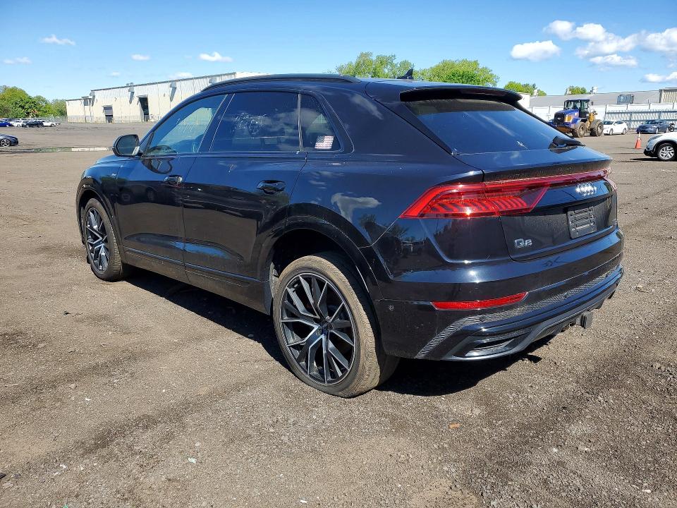 2019 Audi Q8 მანქანა იყიდება აუქციონზე, vin: WA1EVAF13KD029494, აუქციონის ნომერი: 53166966