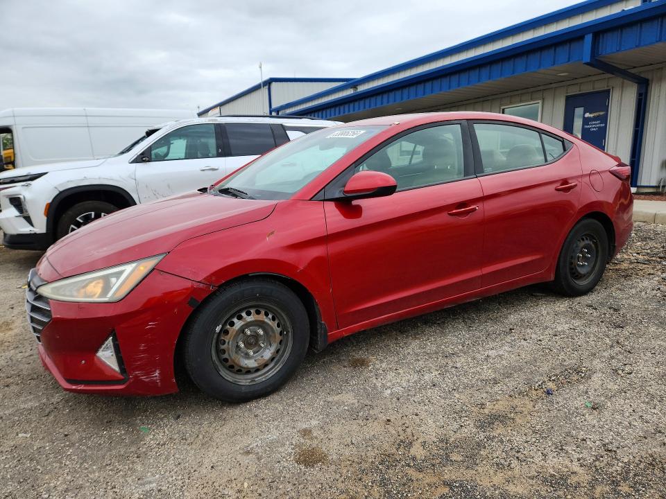 53885256 :رقم المزاد ، 5NPD74LFXLH539852 vin ، 2020 Hyundai Elantra مزاد بيع