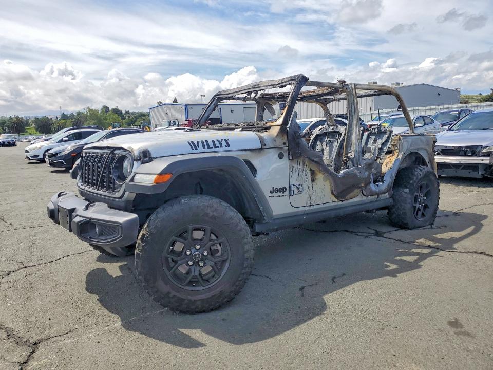 54553476 :رقم المزاد ، 1C4PJXDG8RW362289 vin ، 2024 Jeep Wrangler مزاد بيع