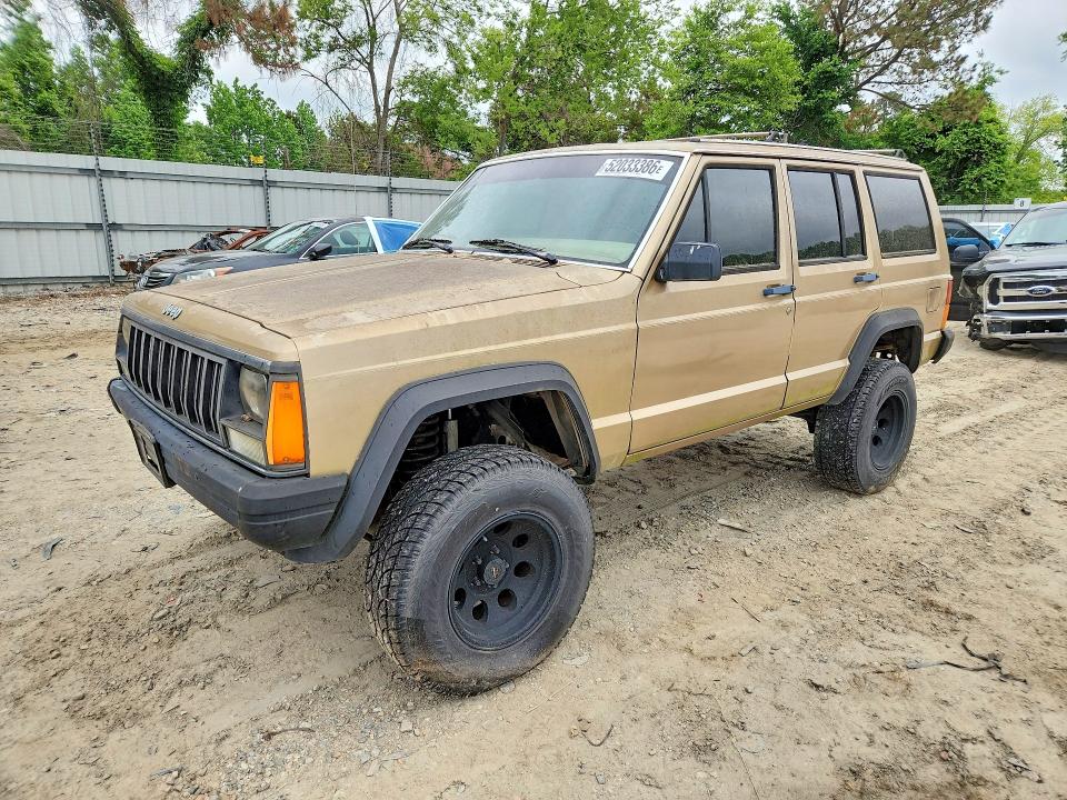 52033386 :رقم المزاد ، 1J4FJ28L9KL586369 vin ، 1989 Jeep Cherokee مزاد بيع