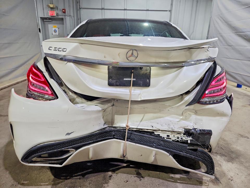 52776436 :رقم المزاد ، 55SWF4JB1GU177134 vin ، 2016 Mercedes-benz C مزاد بيع