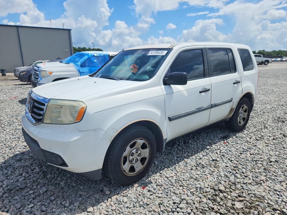 54199436 :رقم المزاد ، 5FNYF3H27FB007160 vin ، 2015 Honda Pilot مزاد بيع