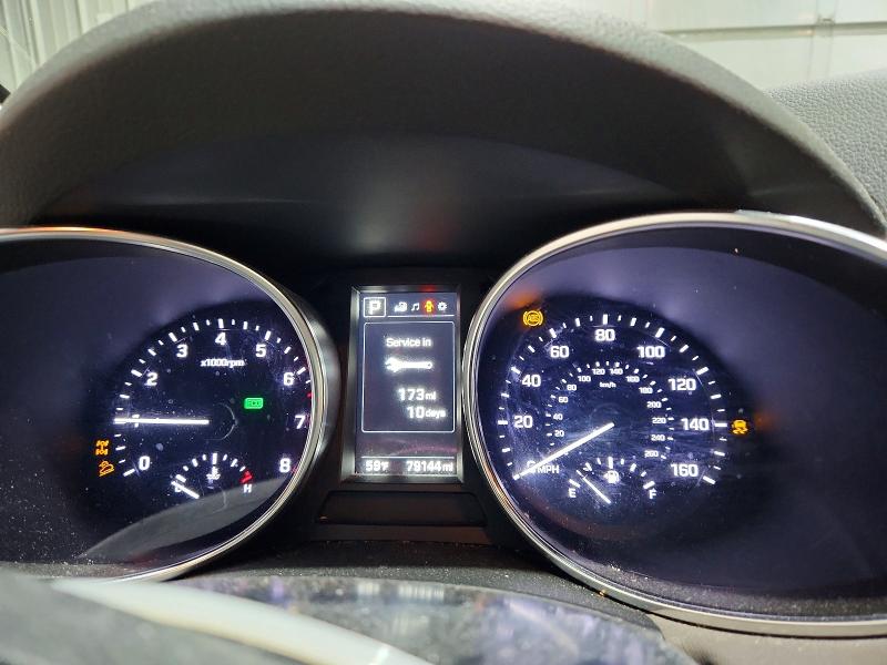 2017 Hyundai Santa Fe Sport მანქანა იყიდება აუქციონზე, vin: 5NMZUDLB6HH001679, აუქციონის ნომერი: 53027506