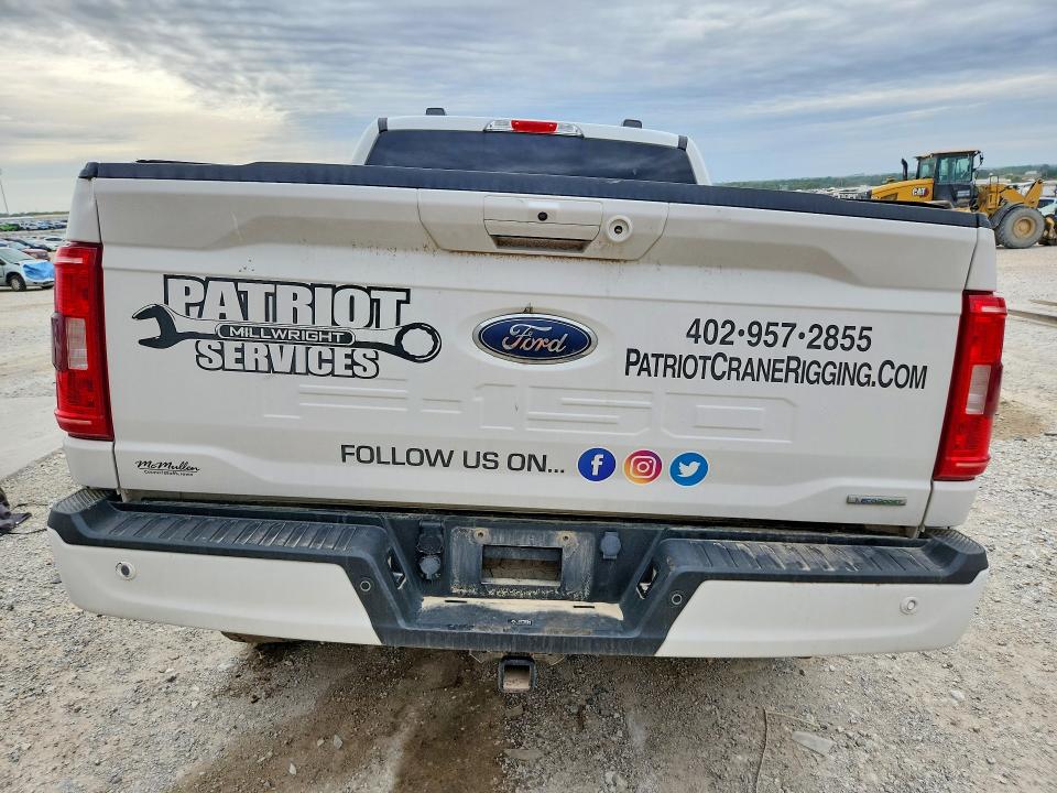 2021 Ford F150 მანქანა იყიდება აუქციონზე, vin: 1FTFW1E86MFB09739, აუქციონის ნომერი: 54489416