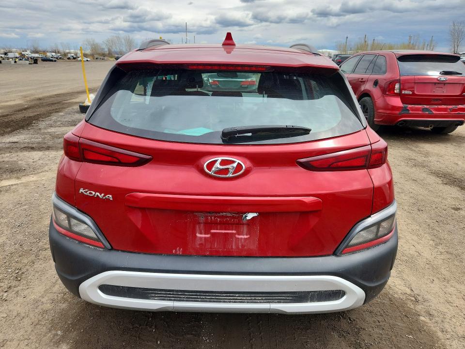 2022 Hyundai Kona მანქანა იყიდება აუქციონზე, vin: KM8K22AB6NU795663, აუქციონის ნომერი: 53045626