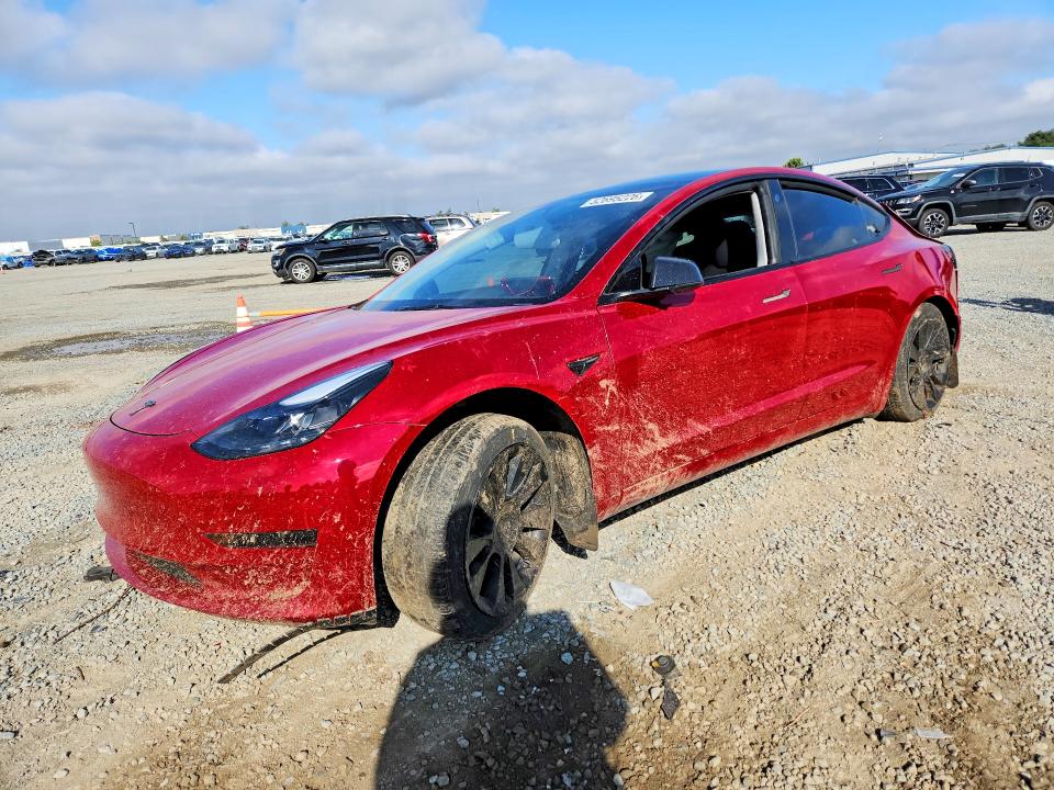 Продажа на аукционе авто 2023 Tesla Model 3, vin: 5YJ3E1EA2PF686866, номер лота: 52695226