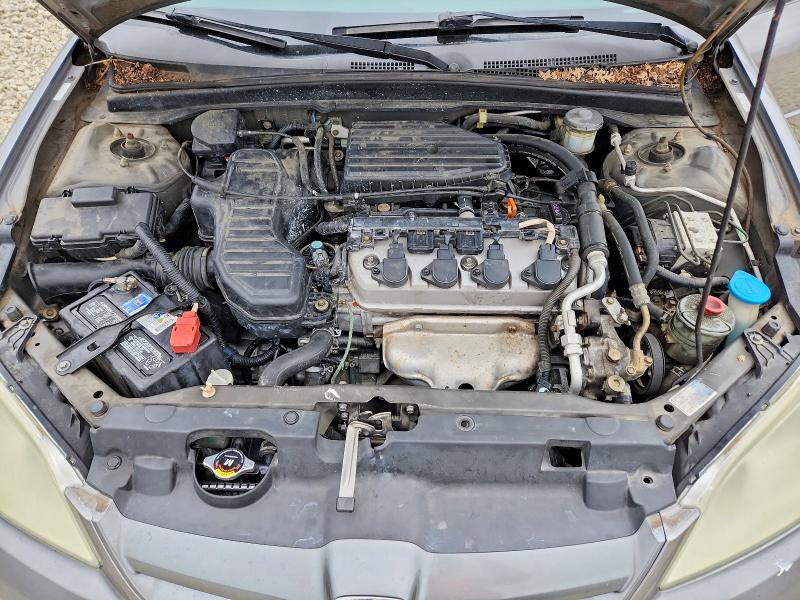 52411896 :رقم المزاد ، 2HGES26785H566329 vin ، 2005 Honda Civic مزاد بيع