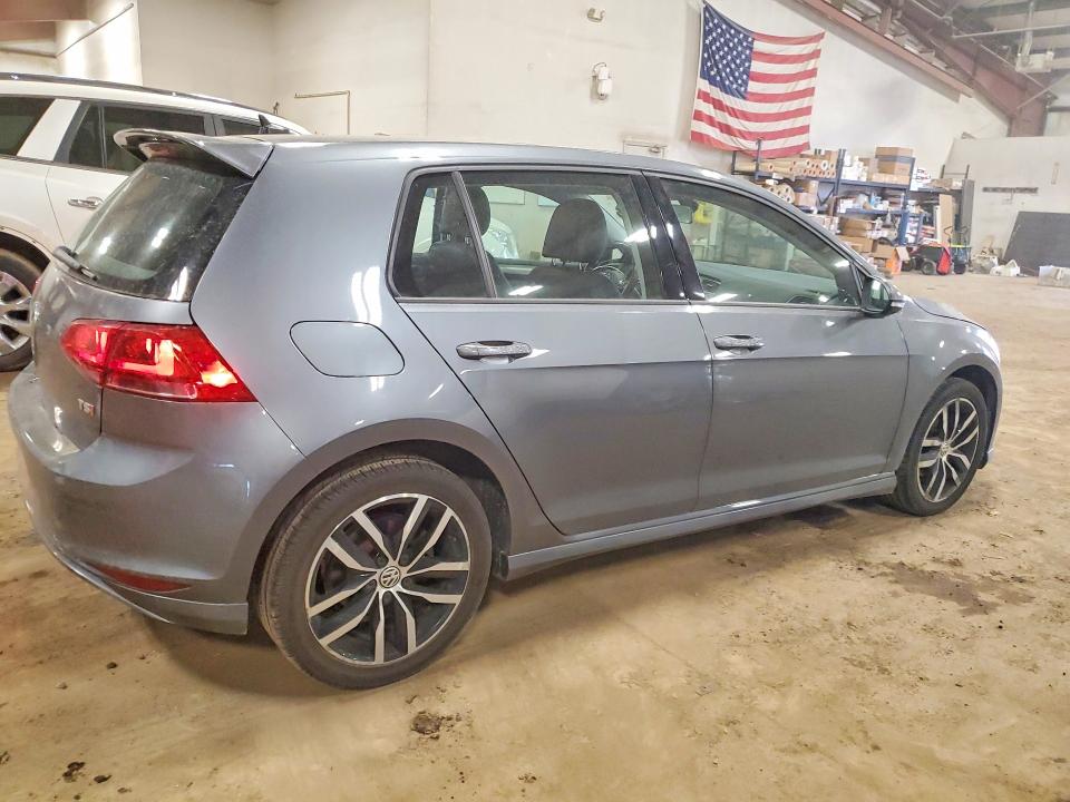 52262396 :رقم المزاد ، 3VW217AU9FM007998 vin ، 2015 Volkswagen Golf مزاد بيع