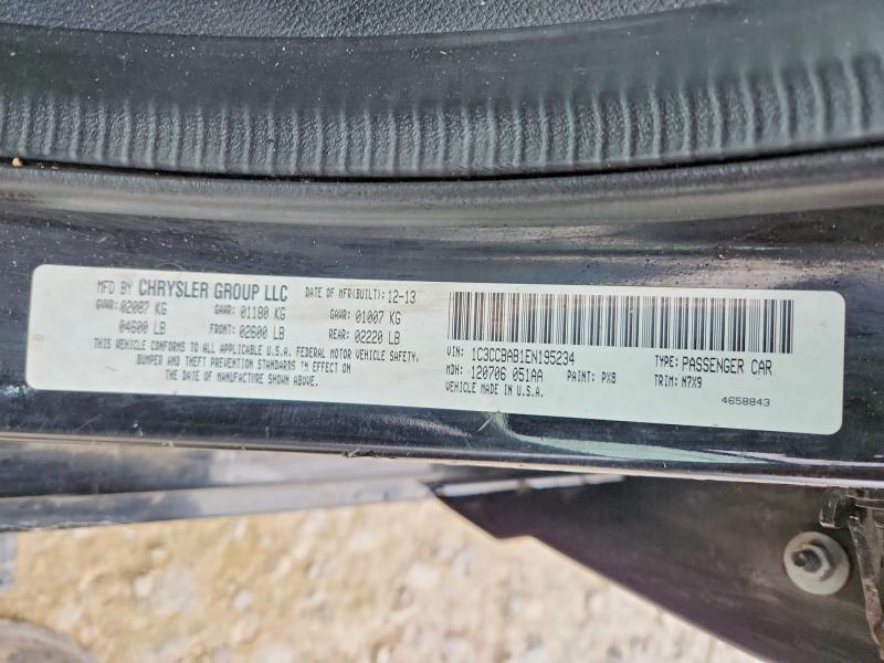 Продажа на аукционе авто 2014 Chrysler 200, vin: 1C3CCBAB1EN195234, номер лота: 53378716