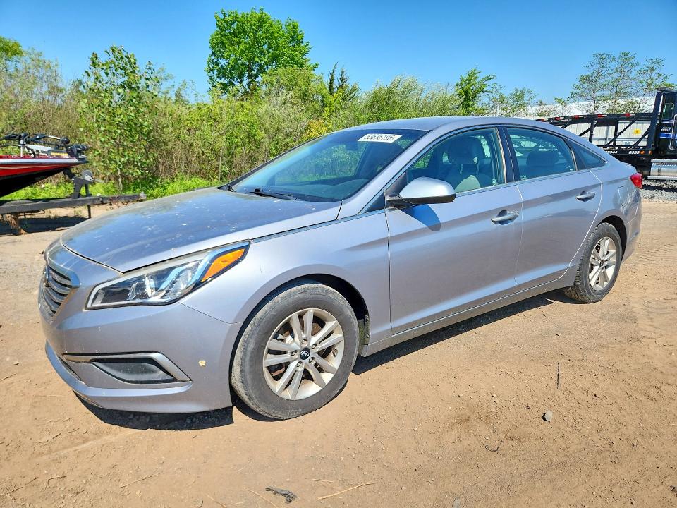 2017 Hyundai Sonata მანქანა იყიდება აუქციონზე, vin: 5NPE24AF2HH570395, აუქციონის ნომერი: 53636196