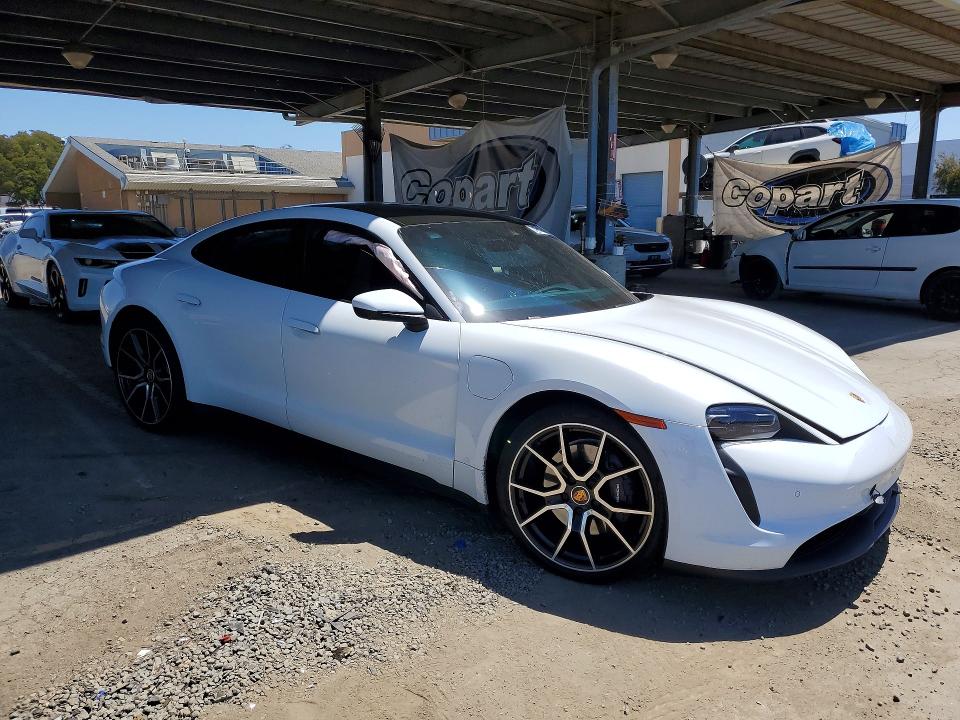 54352866 :رقم المزاد ، WP0AA2Y10PSA15061 vin ، 2023 Porsche Taycan مزاد بيع