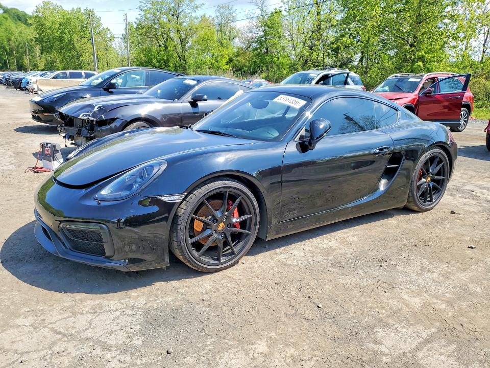 2016 Porsche Cayman მანქანა იყიდება აუქციონზე, vin: WP0AB2A80GK185826, აუქციონის ნომერი: 53161356