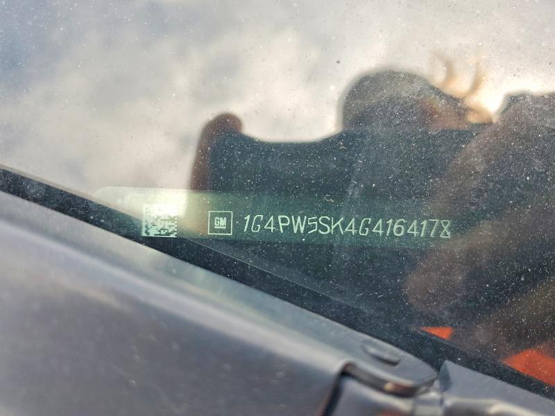 52497076 :رقم المزاد ، 1G4PW5SK4G4164178 vin ، 2016 Buick Verano مزاد بيع