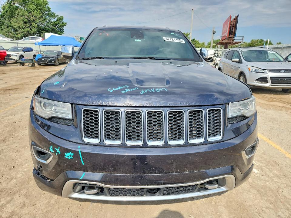 Продажа на аукционе авто 2014 Jeep Grand Cherokee, vin: 1C4RJFCT6EC337954, номер лота: 52721166