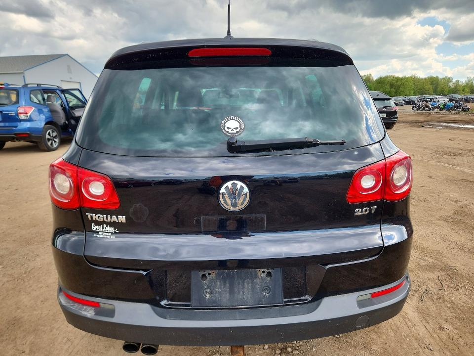 2009 Volkswagen Tiguan მანქანა იყიდება აუქციონზე, vin: WVGAV75N19W509829, აუქციონის ნომერი: 51838856