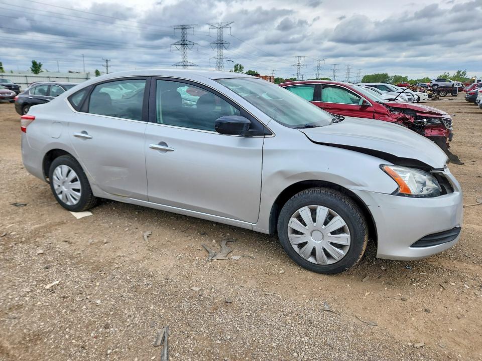 2015 Nissan Sentra მანქანა იყიდება აუქციონზე, vin: 3N1AB7AP7FY348558, აუქციონის ნომერი: 54132086