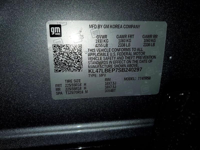Продажа на аукционе авто 2025 Buick Envista, vin: KL47LBEP7SB240297, номер лота: 52819306