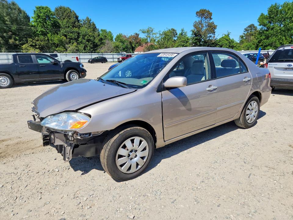 Продажа на аукционе авто 2003 Toyota Corolla, vin: 2T1BR32E93C087349, номер лота: 53648496
