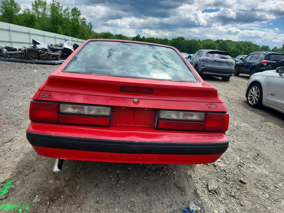 54543996 :رقم المزاد ، 1FABP41E6KF108604 vin ، 1989 Ford Mustang مزاد بيع