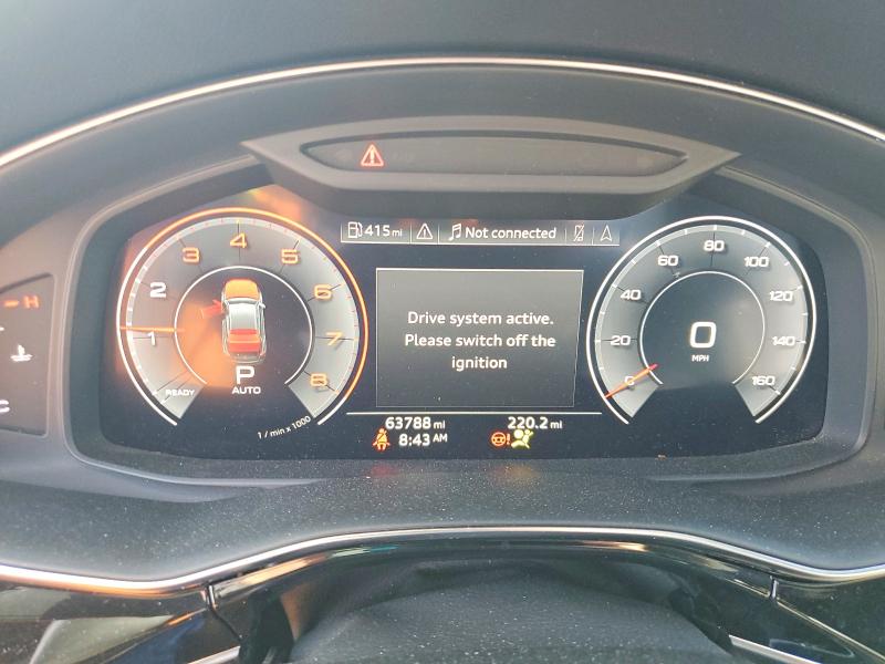 2020 Audi Q8 მანქანა იყიდება აუქციონზე, vin: WA1EVAF19LD017416, აუქციონის ნომერი: 53833476