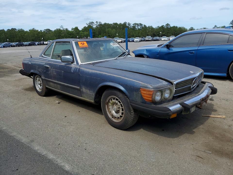 54853386 :رقم المزاد ، WDBBA45A1EA011426 vin ، 1984 Mercedes-benz 380 مزاد بيع