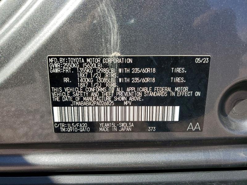 Aukcja sprzedaży 2023 Subaru Solterra, vin: JTMABABA2PA026825, numer aukcji: 51658896