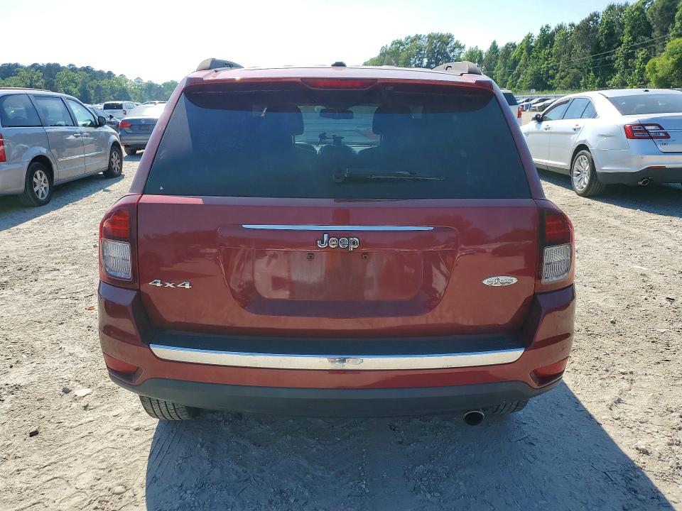 2016 Jeep Compass მანქანა იყიდება აუქციონზე, vin: 1C4NJDEBXGD733647, აუქციონის ნომერი: 53781426