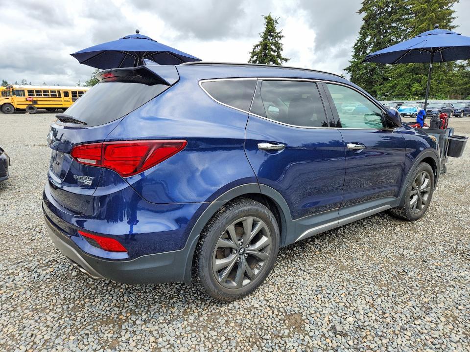 Продажа на аукционе авто 2017 Hyundai Santa Fe Sport, vin: 5XYZWDLA1HG493257, номер лота: 52951216