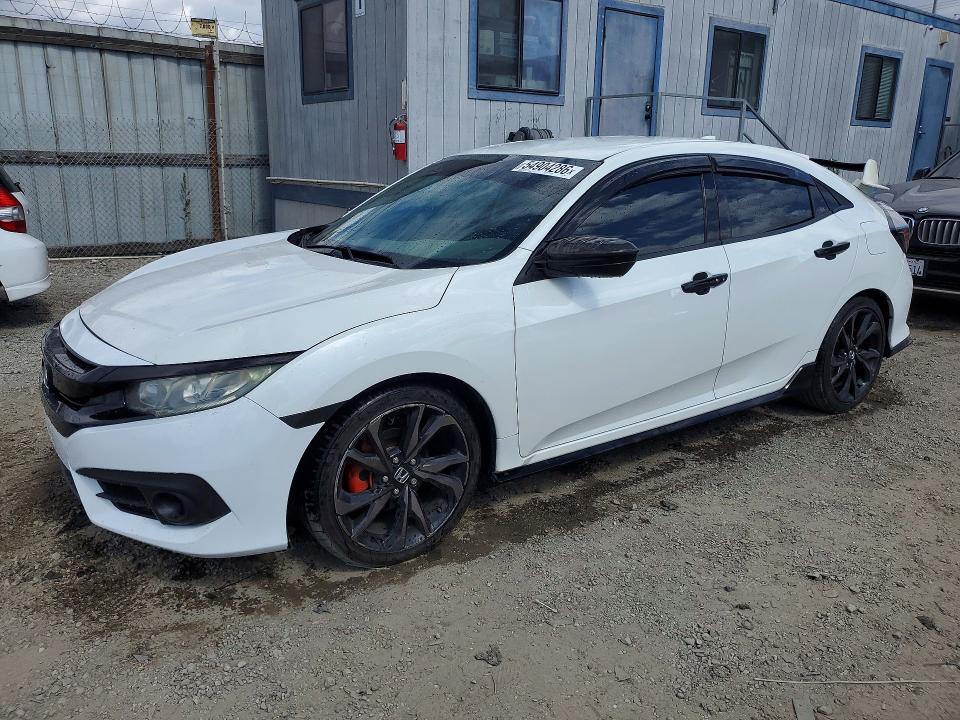 54904286 :رقم المزاد ، SHHFK7H44JU234972 vin ، 2018 Honda Civic مزاد بيع