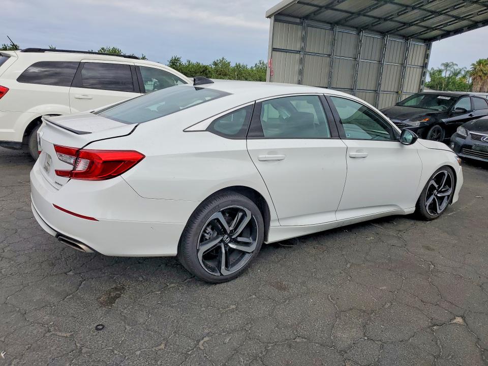 55412936 :رقم المزاد ، 1HGCV1F34MA057468 vin ، 2021 Honda Accord مزاد بيع