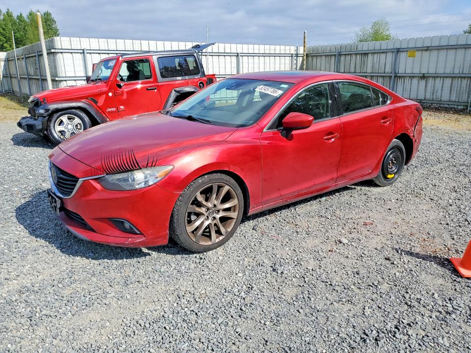 Aukcja sprzedaży 2014 Mazda 6, vin: JM1GJ1W67E1140934, numer aukcji: 52457786