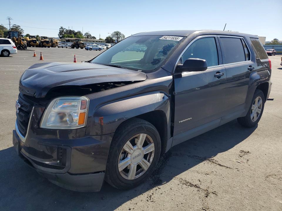 Продажа на аукционе авто 2016 Gmc Terrain, vin: 2GKALMEK6G6205552, номер лота: 54211656
