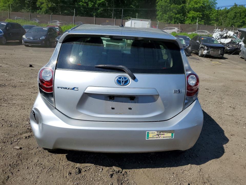 2014 Toyota Prius C მანქანა იყიდება აუქციონზე, vin: JTDKDTB33E1567035, აუქციონის ნომერი: 53559446