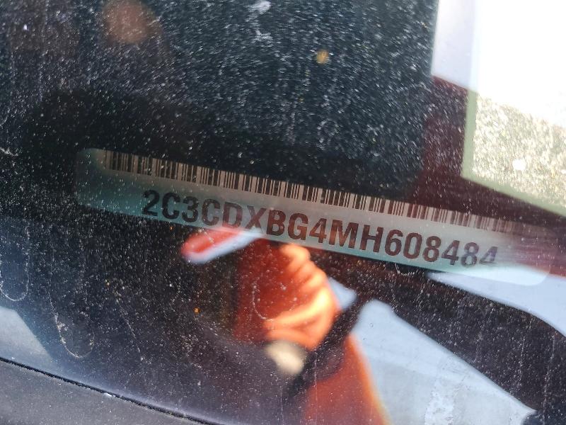53796336 :رقم المزاد ، 2C3CDXBG4MH608484 vin ، 2021 Dodge Charger مزاد بيع