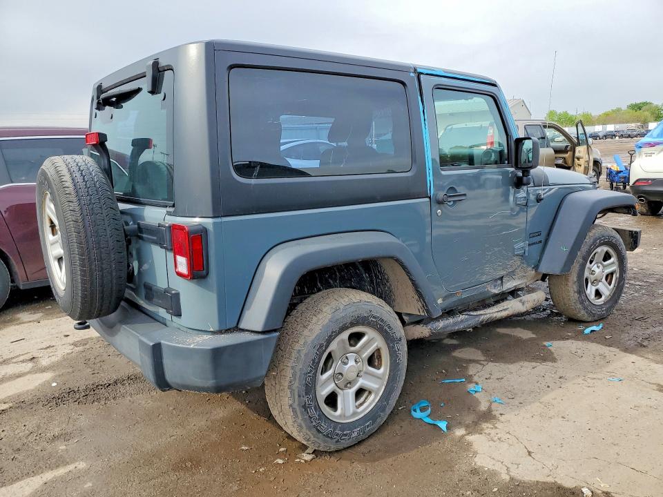 2015 Jeep Wrangler მანქანა იყიდება აუქციონზე, vin: 1C4AJWAG0FL721135, აუქციონის ნომერი: 52363246
